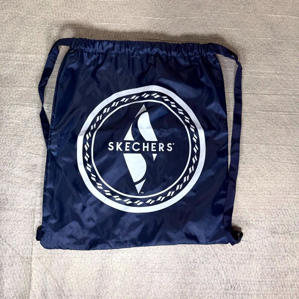 Sketchers Dark Blue Drawstring Bag